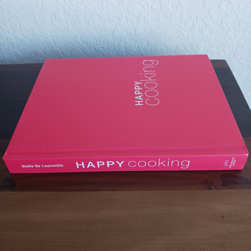 Giada's HAPPY COOKING Cookbook Hard Cover EUC